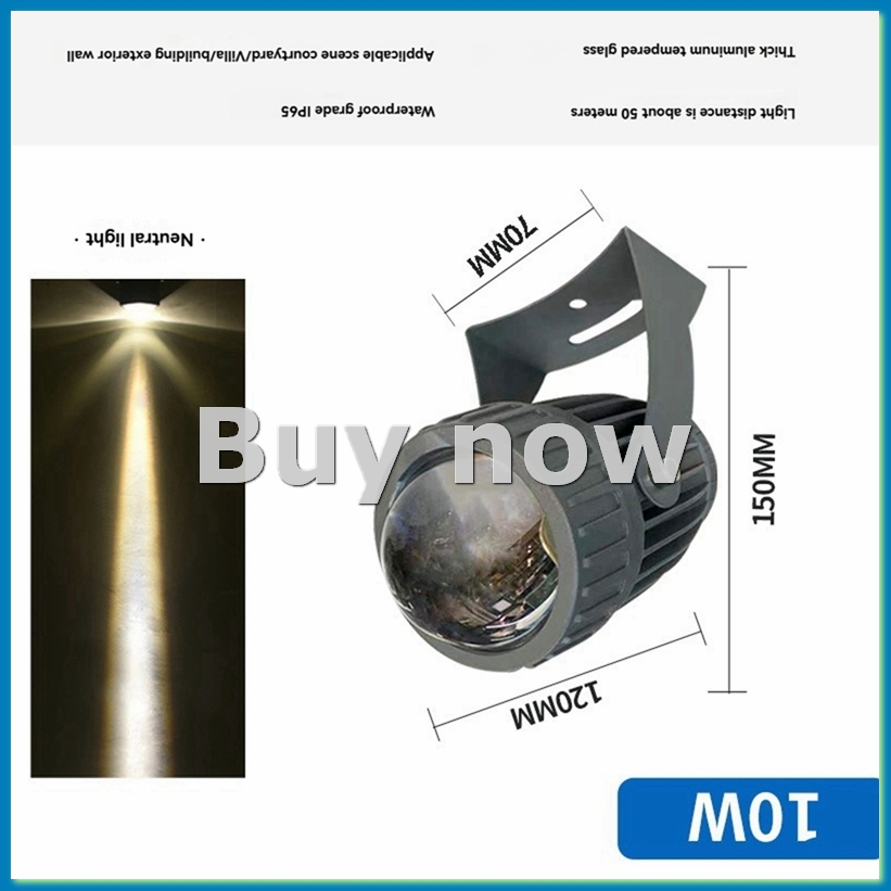 Outdoor Lighting Sconce - Lampu Sorot Taman LED Luar Ruangan