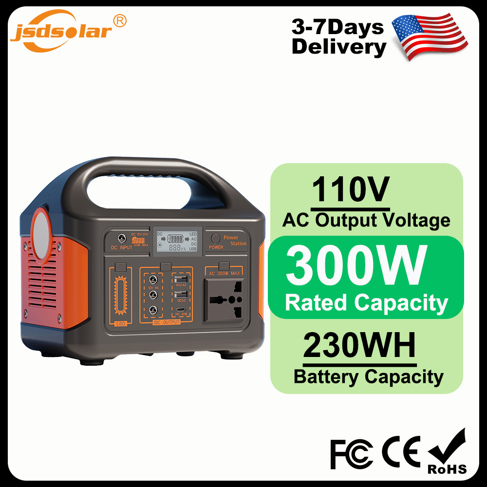 Outdoor Lighting Battery Operated - Gaiaray 300W Power Bank Kapasitas Besar