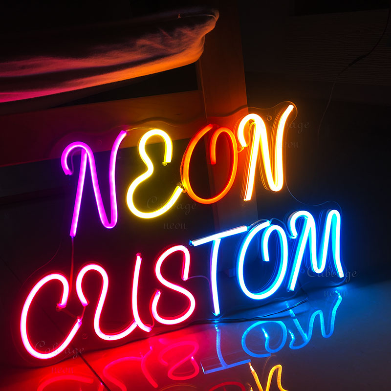 Outdoor Lighting Architectural - Lampu LED tanda Neon kustom, dekorasi