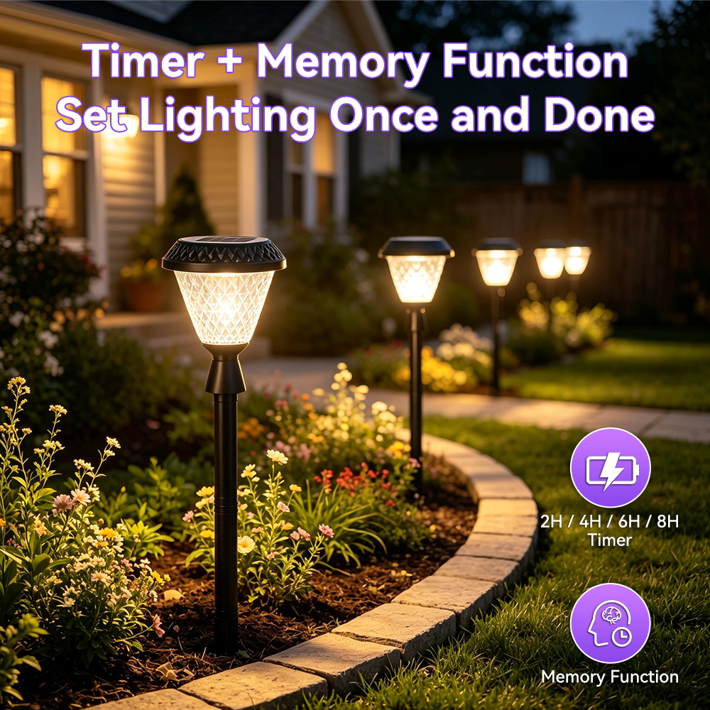 Outdoor Lighting Controller - Lampu Tiang Tenaga Surya IP65 Tahan