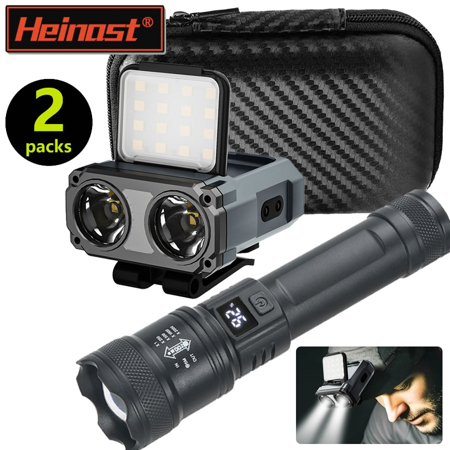 Outdoor Lighting With Sensor - Lampu Kepala Mini Ultra Terang yang