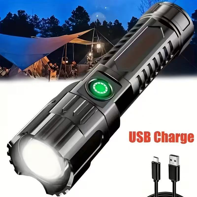 Outdoor Lighting Battery Operated - Senter LED Daya Tinggi Baru, Dapat