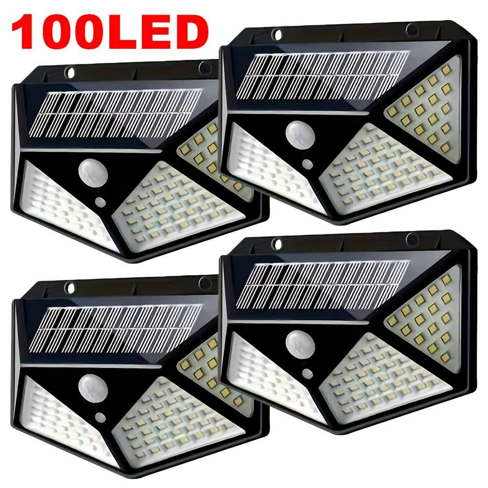 Outdoor Lighting For Garden - Lampu Taman Tenaga Surya 100LED, Lampu