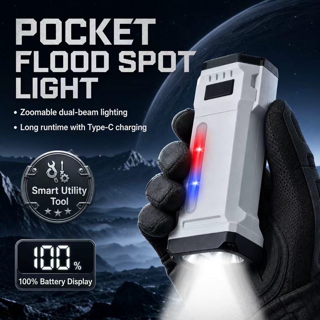 Outdoor Lighting Bulbs - Senter Portabel Multifungsi untuk Luar Ruangan,