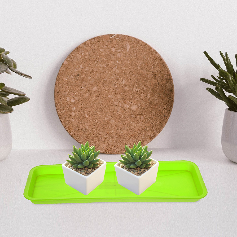Outdoor Lighting Collections - 5 Set Nampan Pot Bunga Persegi