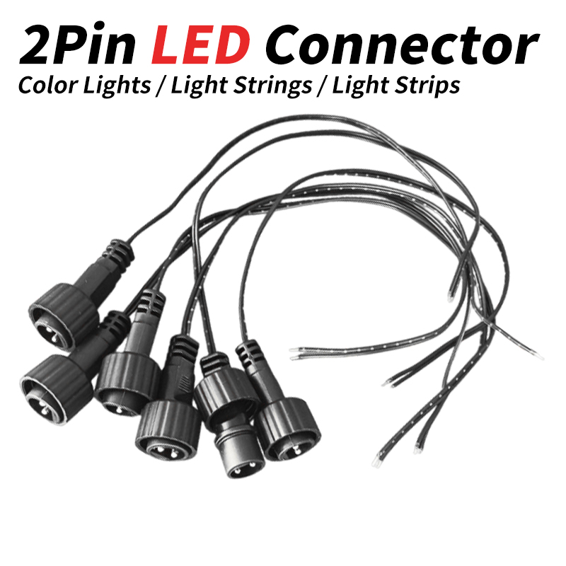 Outdoor Lighting Wire Connectors - Konektor LED 2Pin dengan Kabel 25cm