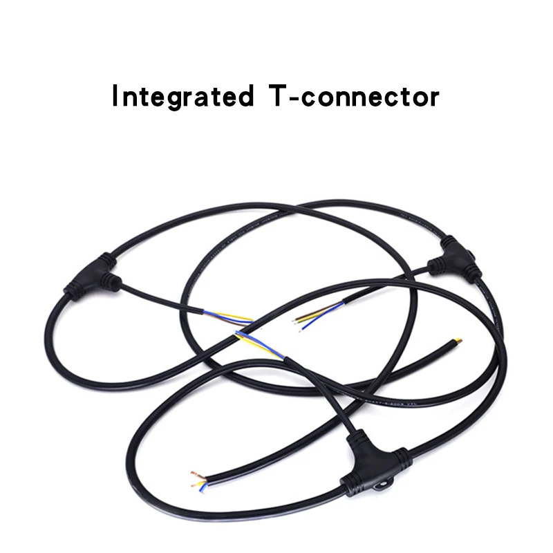 Outdoor Lighting Wire Connectors - Kabel Splitter Tee Lampu LED Tipe