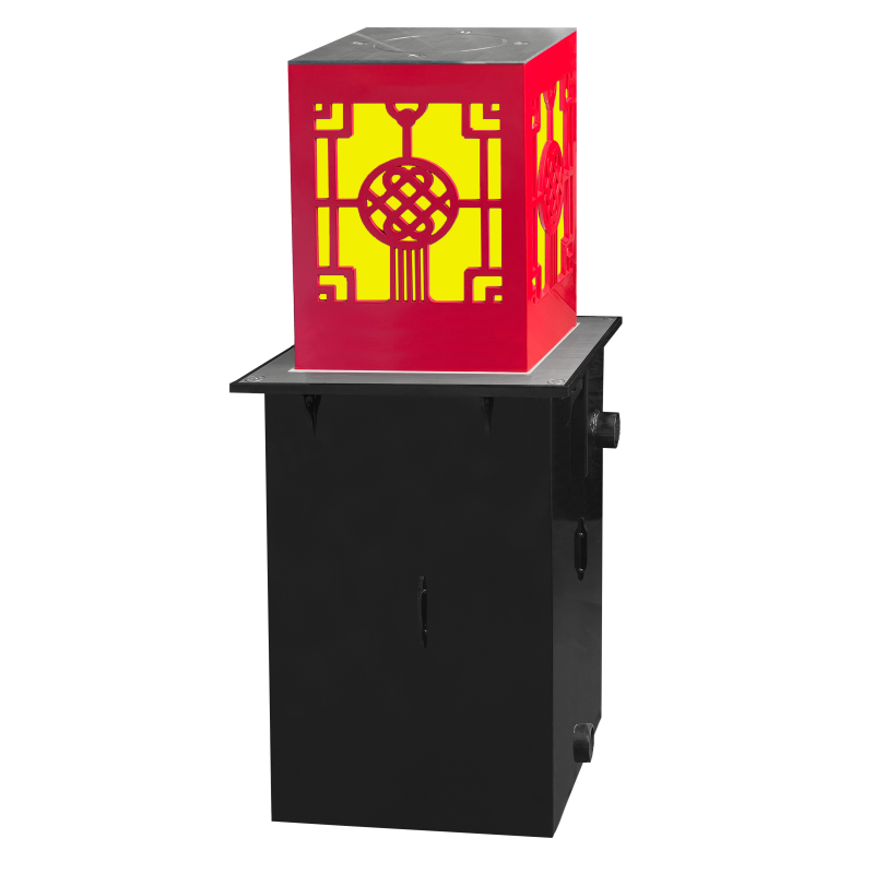 Outdoor Lighting Round - Lampu Taman LED Bulat Gaya Modern