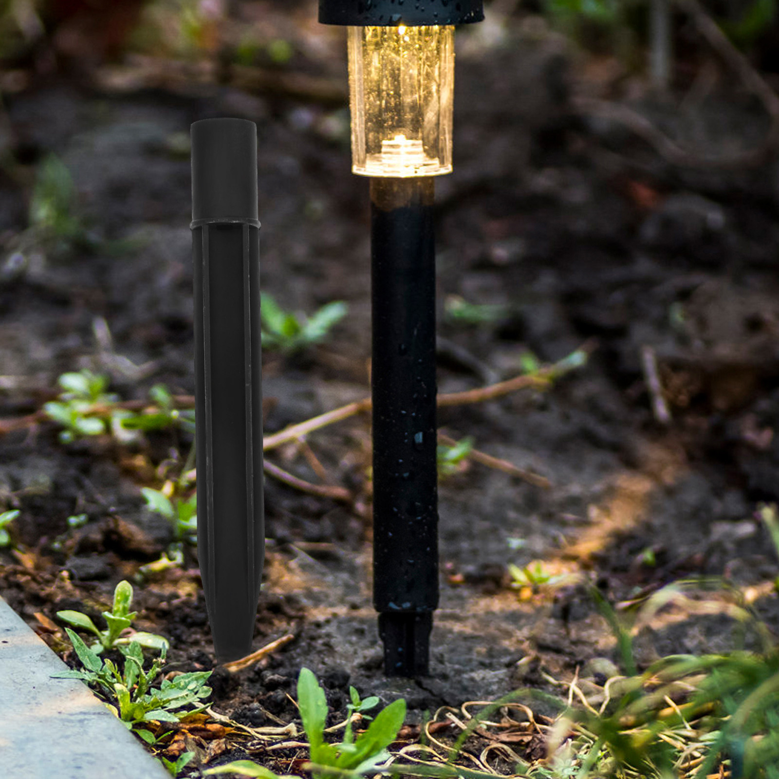 Outdoor Lighting For Garden - Tiang Penancap untuk Menancapkan Papan Nama,
