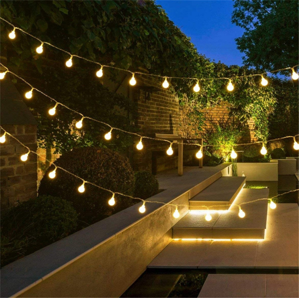 Lampu String Tenaga Surya/USB/ - Outdoor Lighting For Garden ulasan dan harga