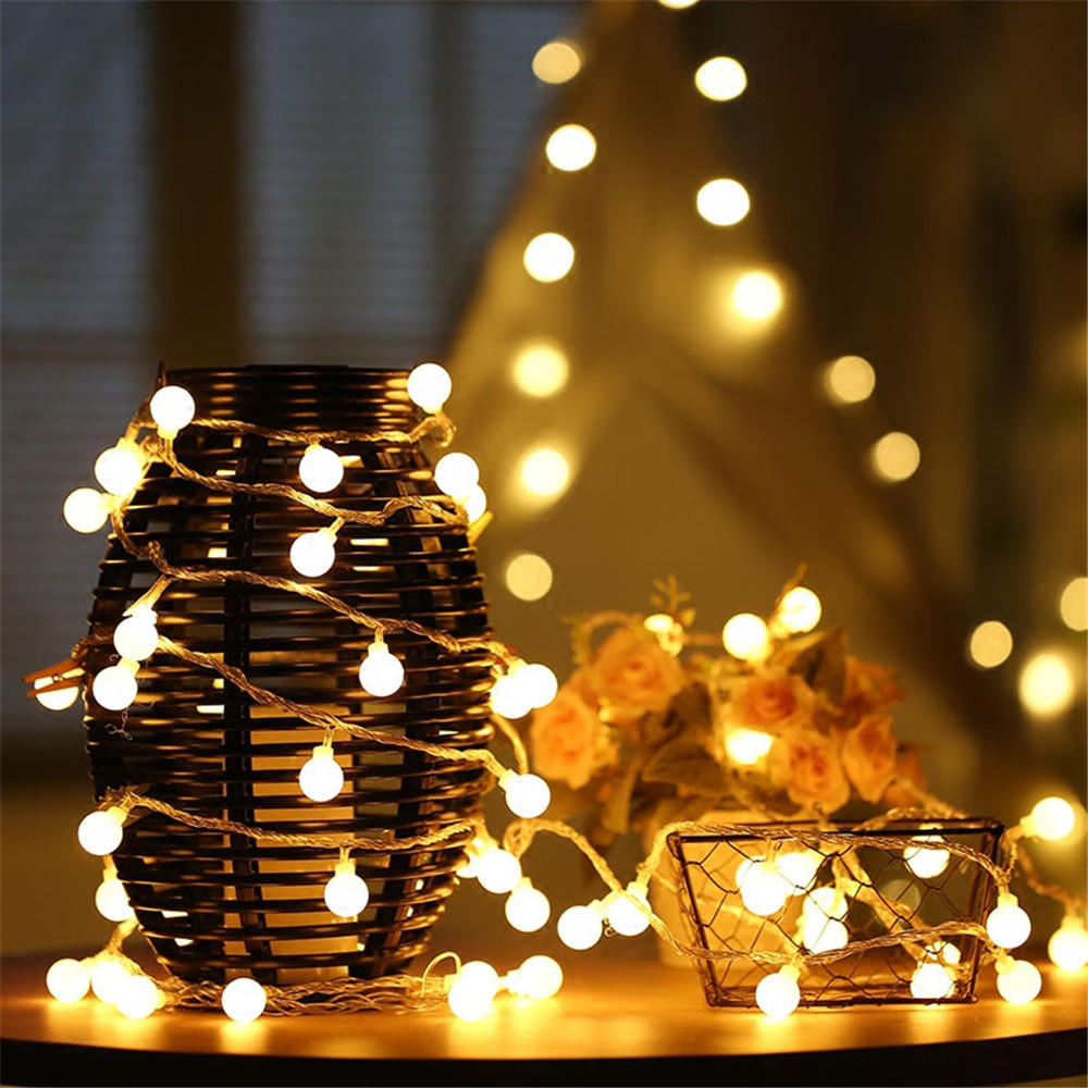 Lampu String Tenaga Surya/USB/ - Outdoor Lighting For Garden ulasan dan harga