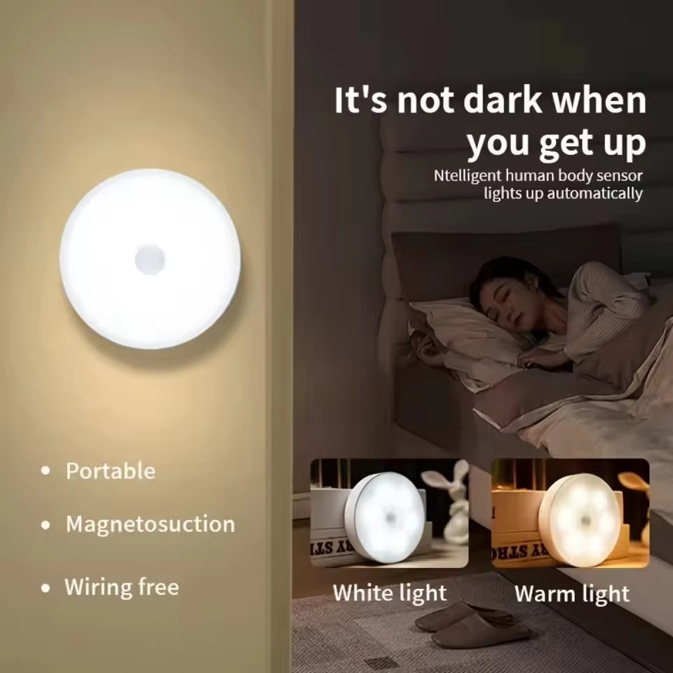 Lampu Malam LED Isi Ulang USB  - Outdoor Lighting With Sensor ulasan dan harga