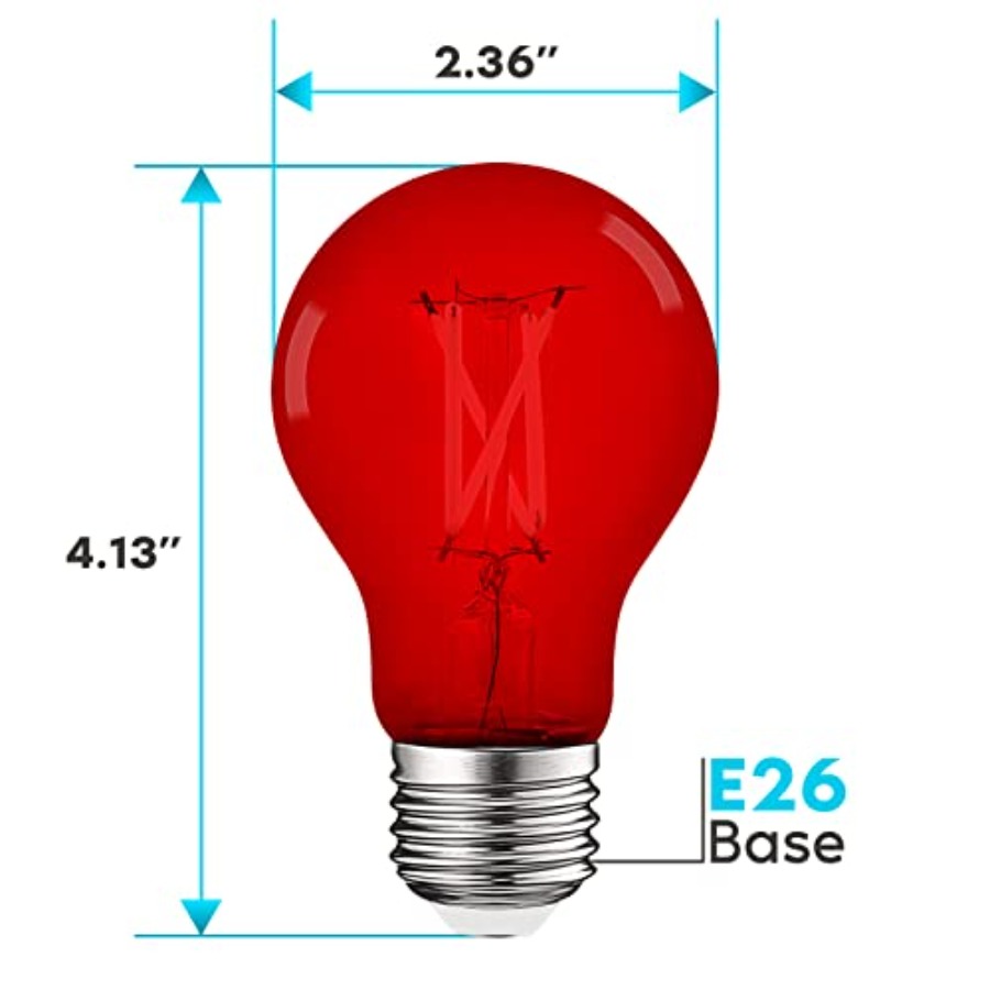 Bohlam Lampu LED Edison A19, S - Outdoor Lighting Bulbs ulasan dan harga