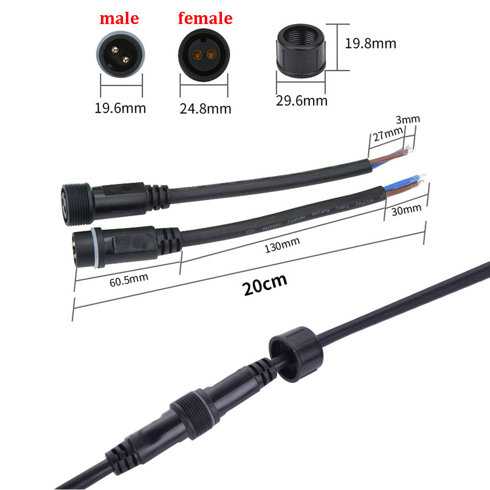 Konektor colokan docking M/F t - Outdoor Lighting Wire Connectors ulasan dan harga