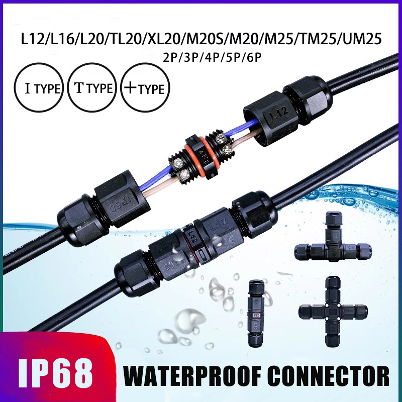 IP68 Konektor Tahan Air Kabel  - Outdoor Lighting Wire Connectors ulasan dan harga