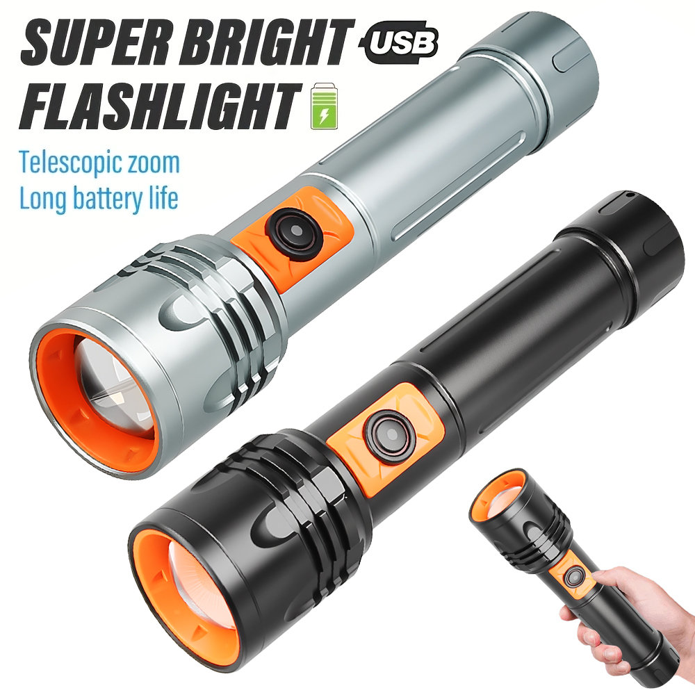 Senter LED Daya Tinggi Senter  - Outdoor Lighting Bulbs ulasan dan harga