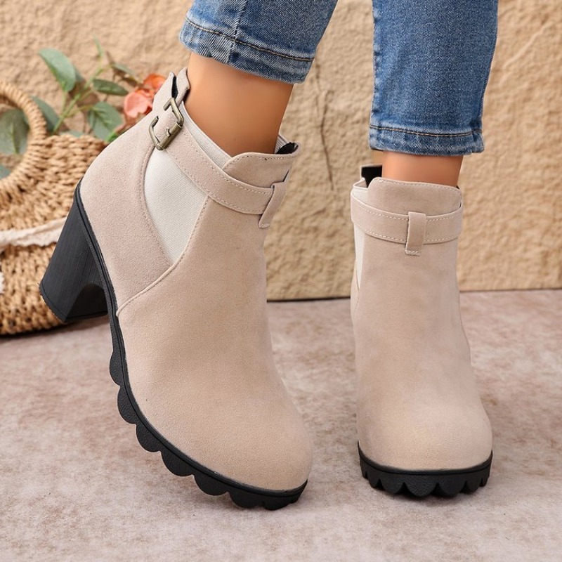 Sepatu Bot Wanita Model Ankle  - Outdoor Lighting Round ulasan dan harga