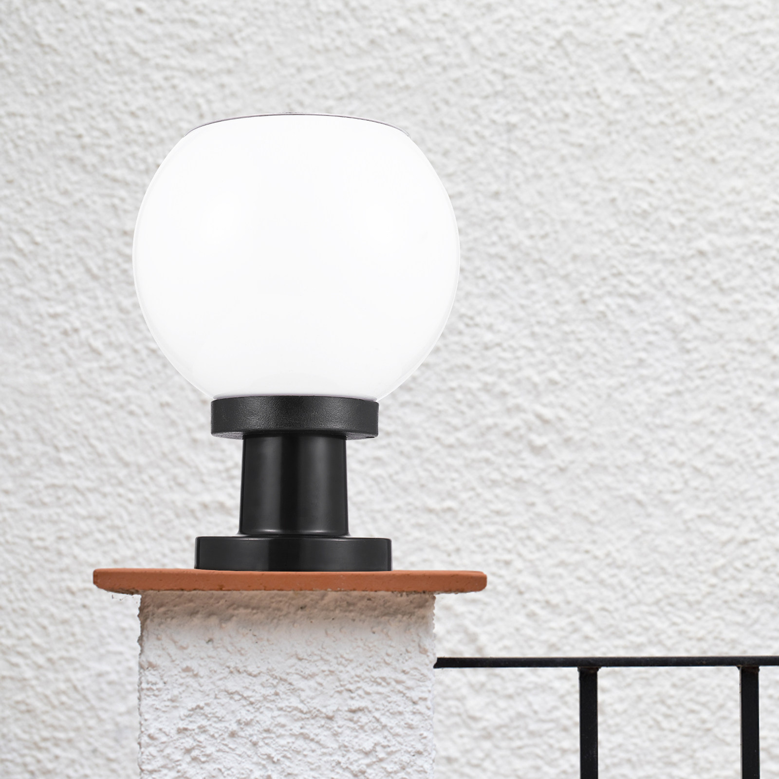 1 Lampu Pilar Dinding LED Bula - Outdoor Lighting Round ulasan dan harga
