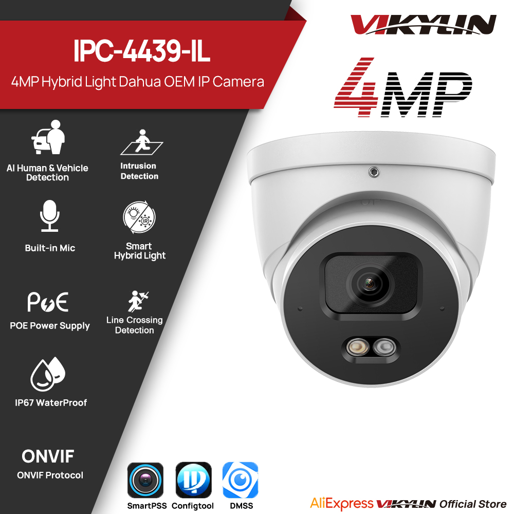 VIKYLIN Kamera Keamanan IP 4MP - Outdoor Lighting Not Working ulasan dan harga