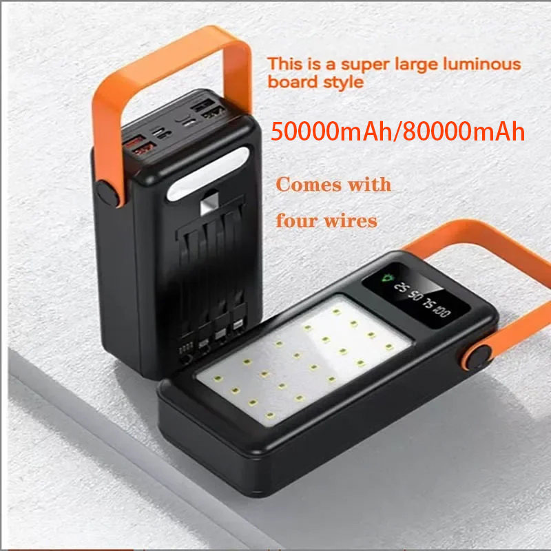 Power Bank Portabel 50000mAh 8 - Outdoor Lighting Battery Operated ulasan dan harga