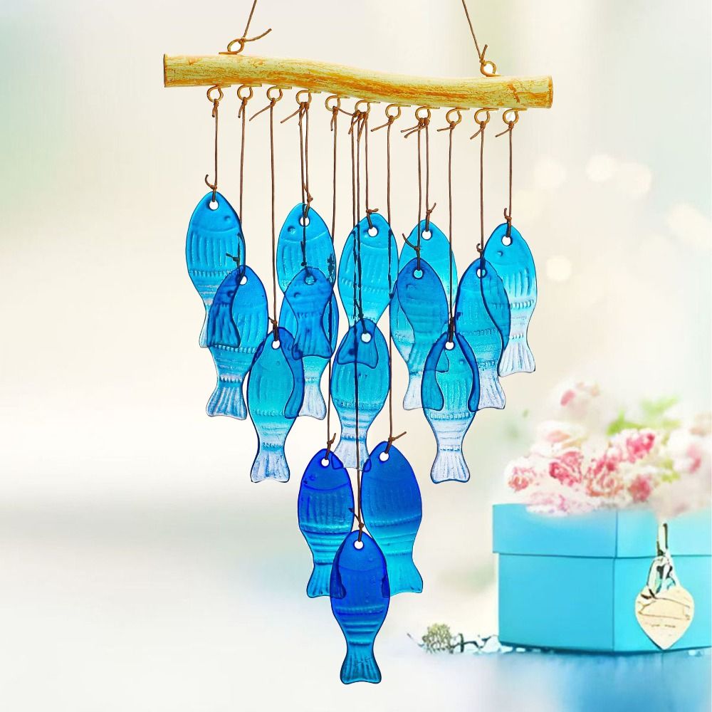 Lonceng Angin Berbentuk Ikan G - Outdoor Lighting Collections ulasan dan harga