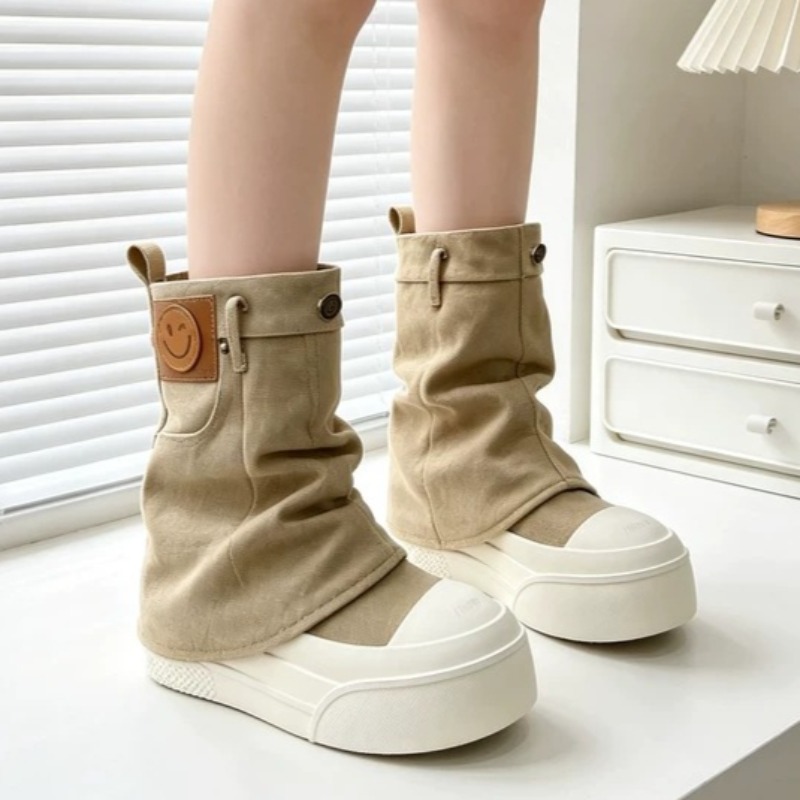 Sepatu Bot Selutut Wanita Mode - Outdoor Lighting Round ulasan dan harga
