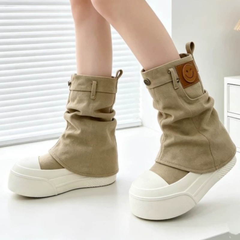 Sepatu Bot Selutut Wanita Mode - Outdoor Lighting Round ulasan dan harga