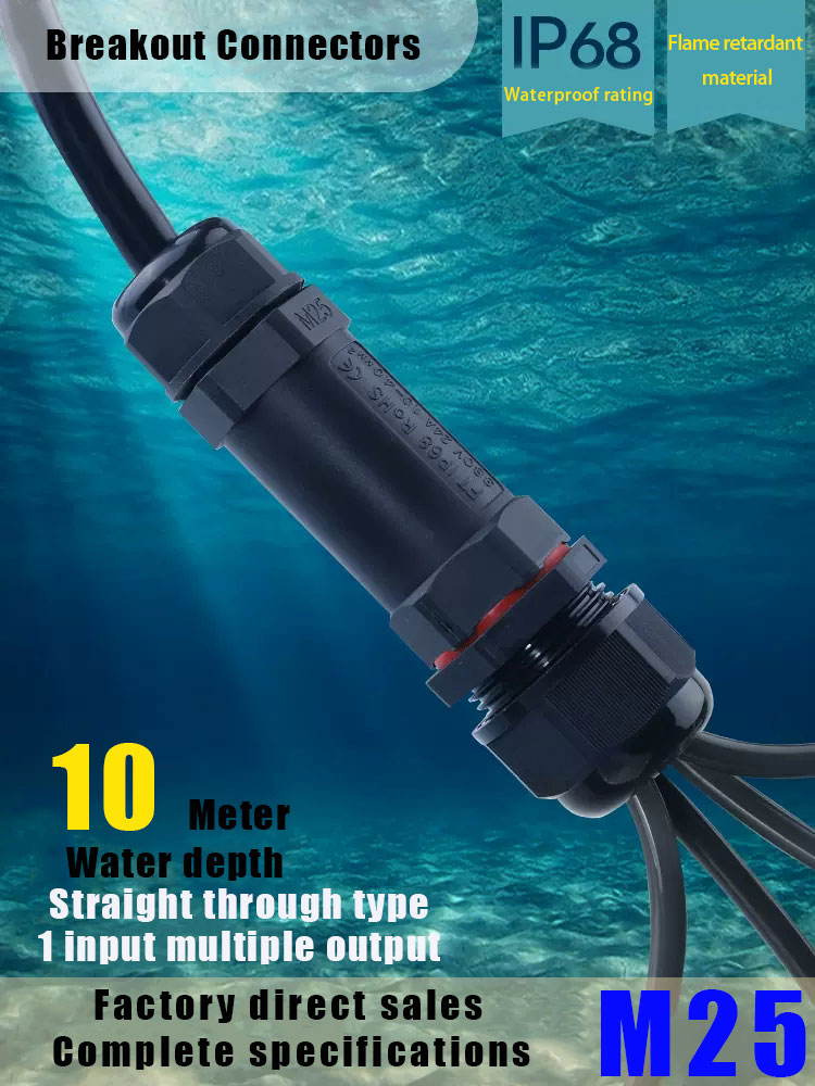 IP68 konektor tahan air, jenis - Outdoor Lighting Wire Connectors ulasan dan harga