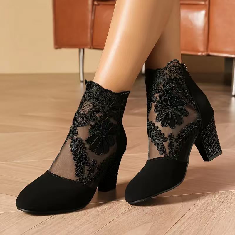 Sepatu Boots Wanita Musim Semi - Outdoor Lighting Round ulasan dan harga
