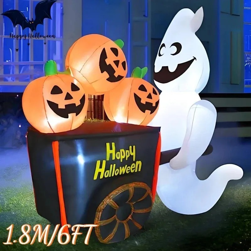 6FT Halloween Dekorasi Liburan - Outdoor Lighting Ideas For Party ulasan dan harga
