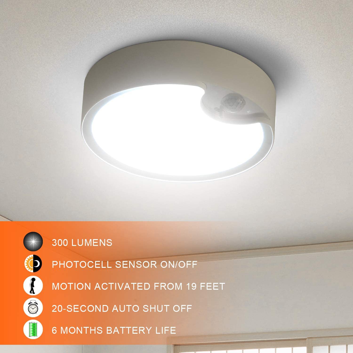Lampu Plafon Sensor Gerak Bert - Outdoor Lighting With Sensor ulasan dan harga