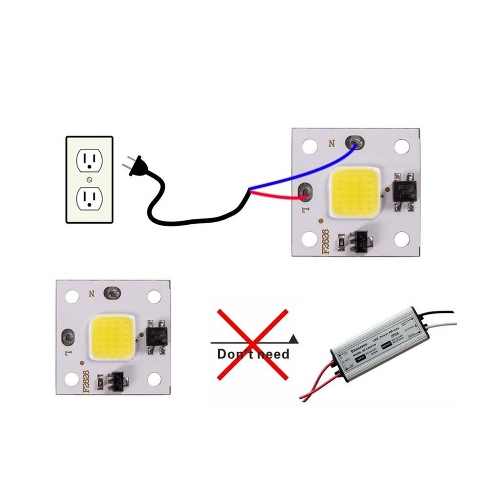 10W Modul COB 220V LED Chip Bo - Outdoor Lighting Sconce ulasan dan harga