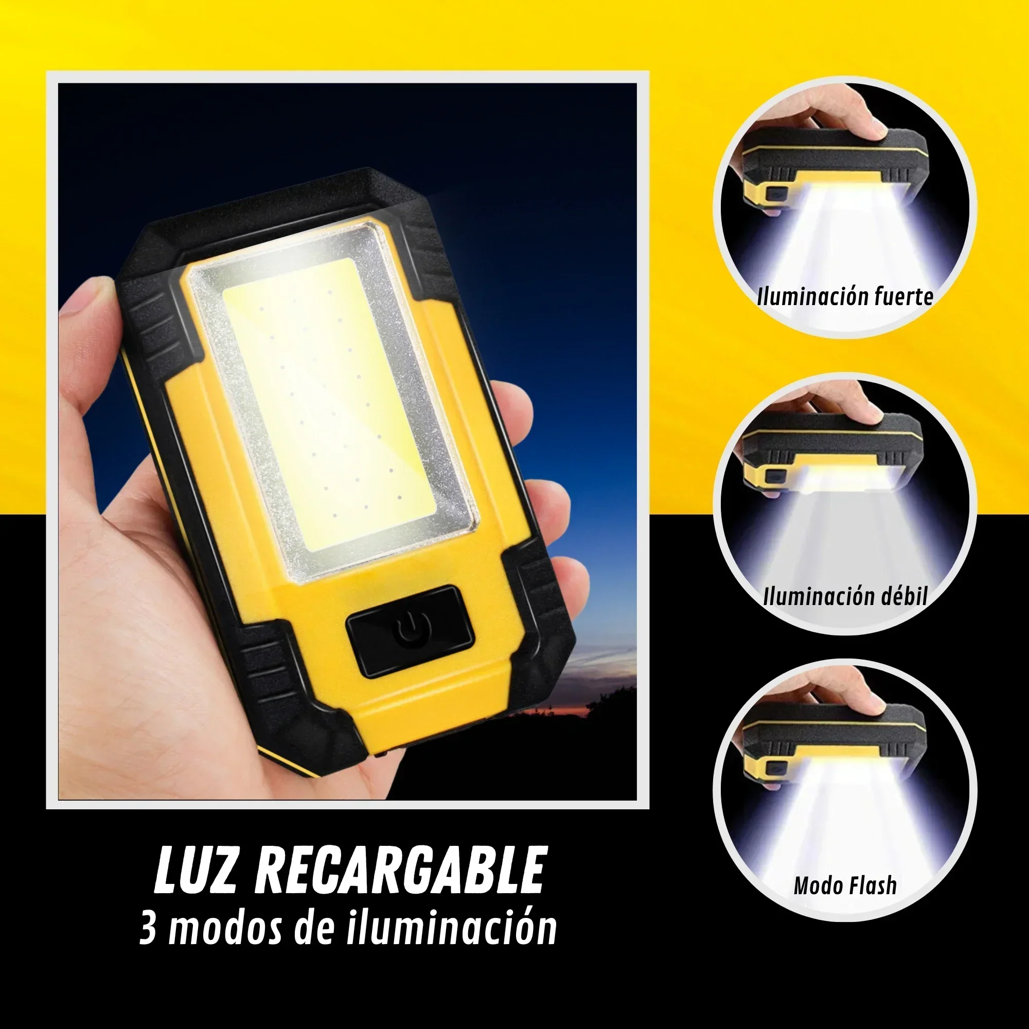 Lampu Kerja Portabel 4000mAh I - Outdoor Lighting Bulbs ulasan dan harga
