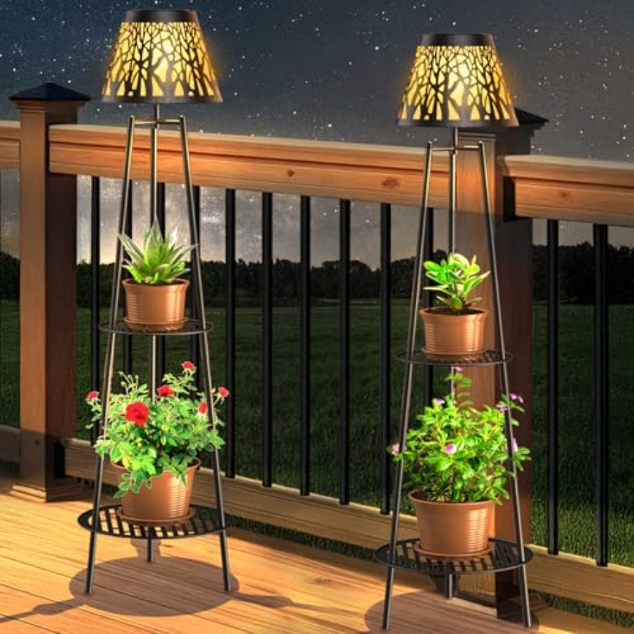 2 Paket Lampu Lantai Tenaga Su - Outdoor Lighting For Garden ulasan dan harga