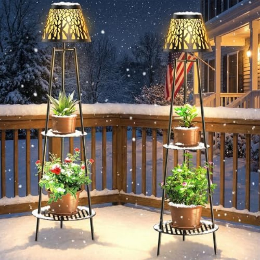 2 Paket Lampu Lantai Tenaga Su - Outdoor Lighting For Garden ulasan dan harga