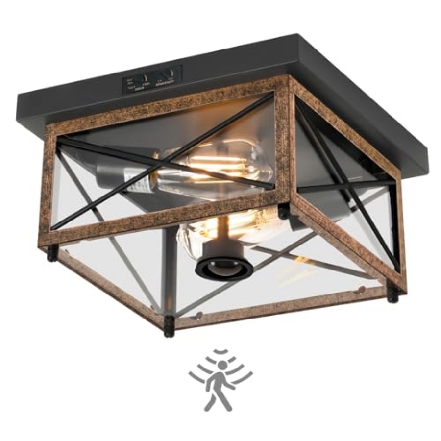 Lampu Plafon Luar Ruangan deng - Outdoor Lighting With Sensor ulasan dan harga