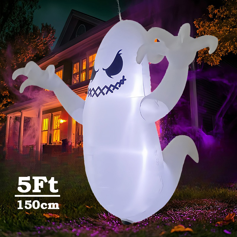 Model Hantu Tiup Halloween 5Ft - Outdoor Lighting Ideas For Party ulasan dan harga