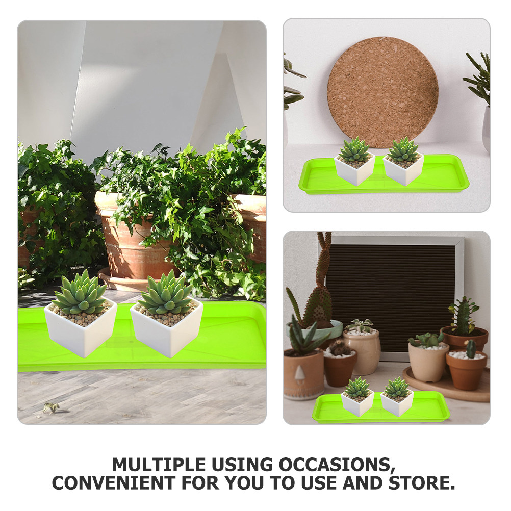 5 Set Nampan Pot Bunga Persegi - Outdoor Lighting Collections ulasan dan harga