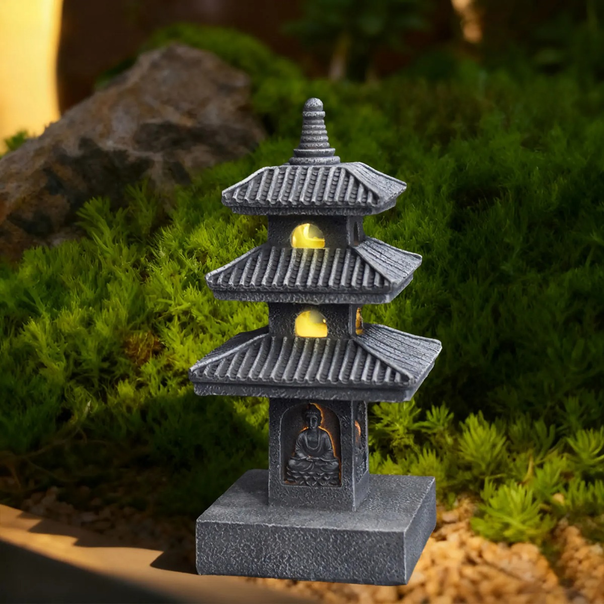 Lampu Taman Tenaga Surya, Lent - Outdoor Lighting Architectural ulasan dan harga