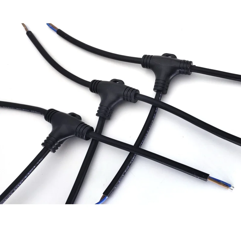 Kabel Splitter Tee Lampu LED T - Outdoor Lighting Wire Connectors ulasan dan harga