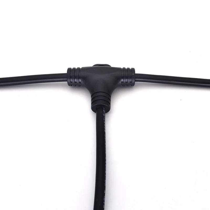 Kabel Splitter Tee Lampu LED T - Outdoor Lighting Wire Connectors ulasan dan harga