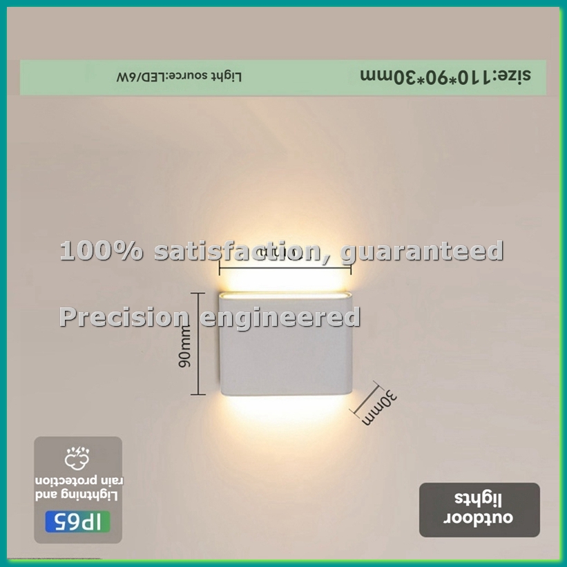 Lampu Dinding LED Tahan Air La - Outdoor Lighting Sconce ulasan dan harga