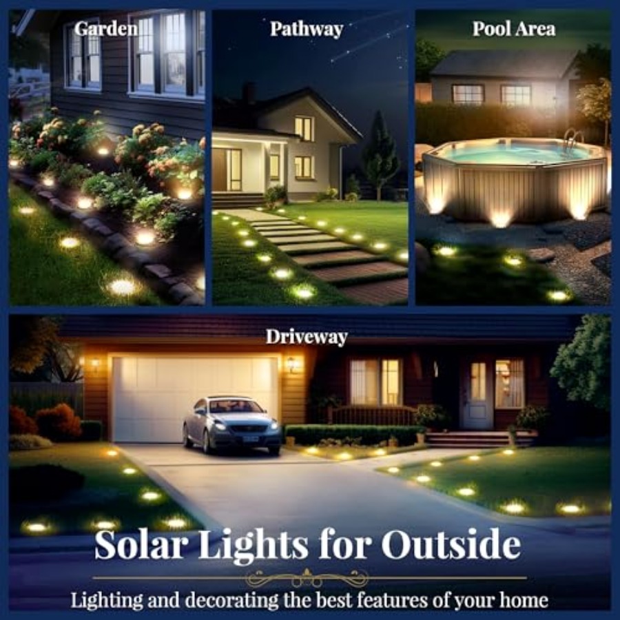 Lampu Taman Tenaga Surya Lampu - Outdoor Lighting For Garden ulasan dan harga