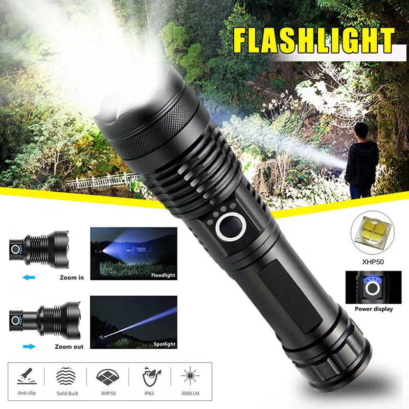 Senter Led XHP70 Daya Tinggi U - Outdoor Lighting Ideas For Party ulasan dan harga