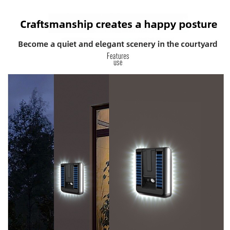 Lampu Dinding Tenaga Surya Lip - Outdoor Lighting With Sensor ulasan dan harga