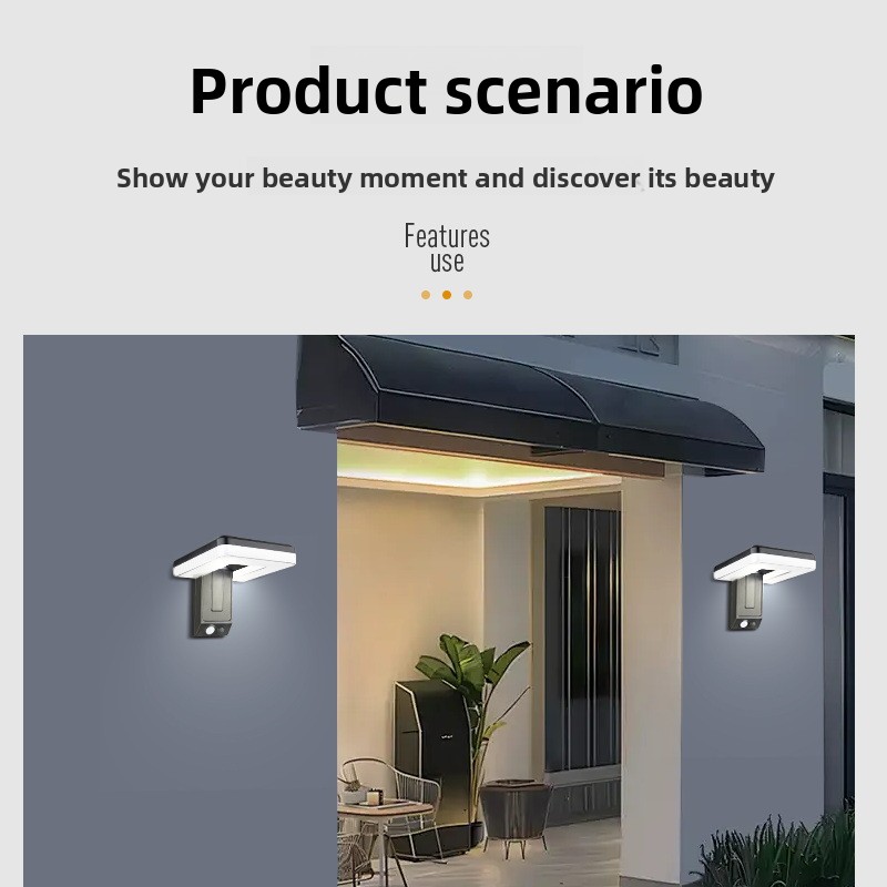 Lampu Dinding Tenaga Surya Lip - Outdoor Lighting With Sensor ulasan dan harga